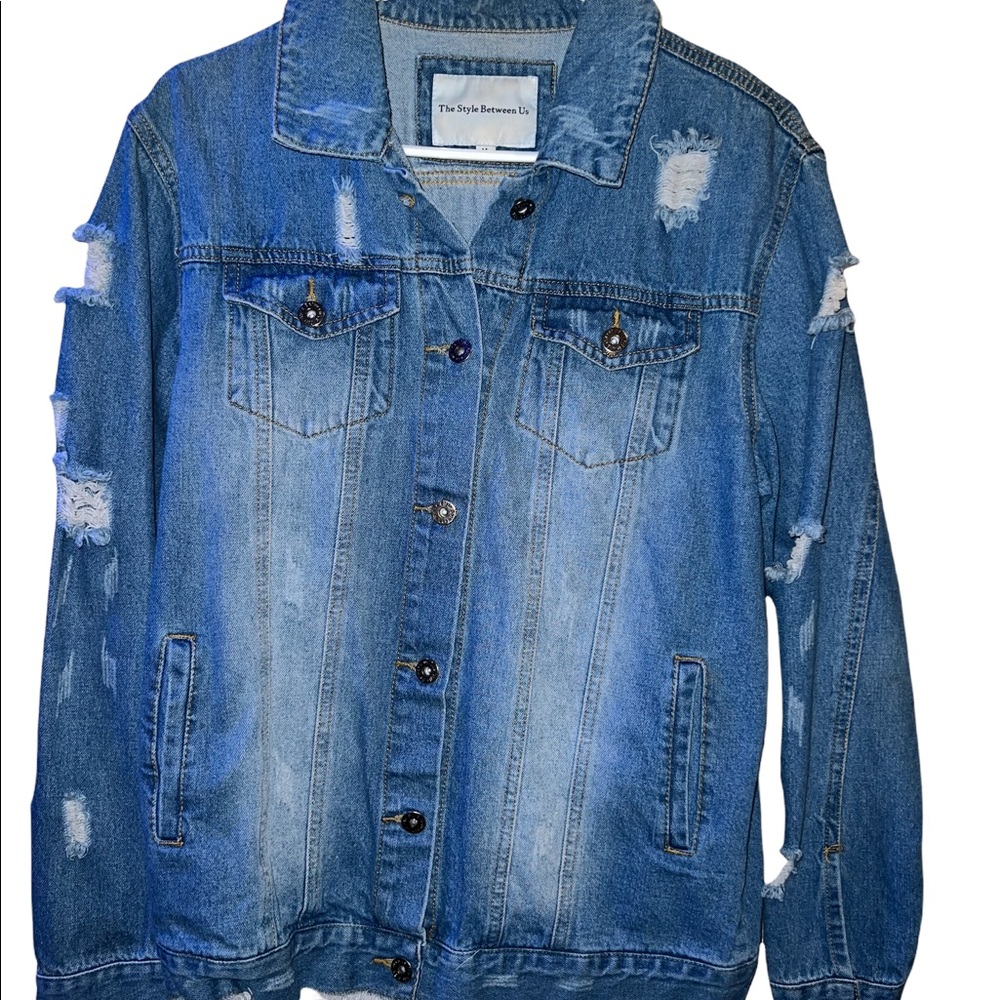 Jean jacket oversized